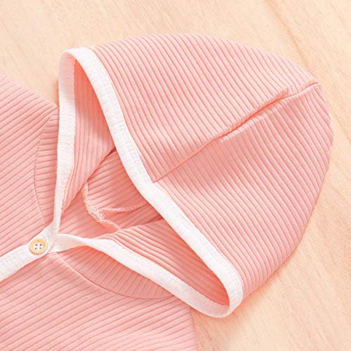 YZ-YUAN Niñas bebés Otoño Invierno Trajes Sudadera con Capucha de Manga Larga Top sólido Pantalón Largo Conjuntos de Ropa para niña recién Nacida YZ-YUAN Niñas bebés Otoño Invierno Trajes Sudadera con Capucha de Manga Larga Top sólido Pantalón Largo Conjuntos de Ropa para niña recién Nacida