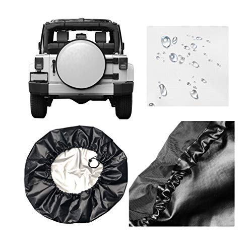 Y.Z.L. Funda para Neumáticos Cubierta para Rueda de Repuesto Protección Bolsa de Almacenamiento Cabra y Gallo 14/15/16/17inch Y.Z.L. Funda para Neumáticos Cubierta para Rueda de Repuesto Protección Bolsa de Almacenamiento Cabra y Gallo 14/15/16/17inch