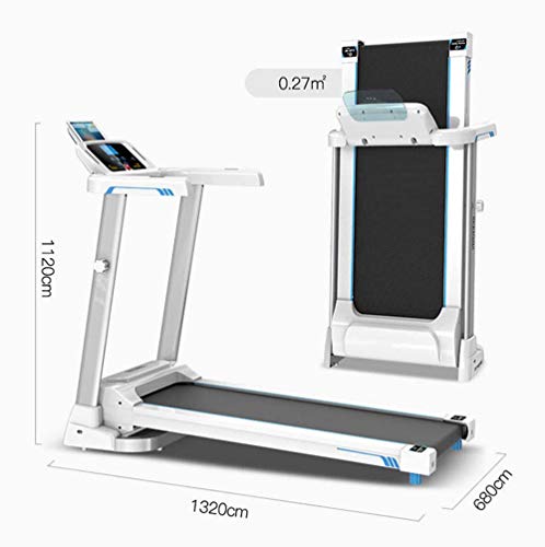 YZT QUEEN Cinta de Correr eléctrica Plegable Inteligente, Cinta de Correr con Altavoz Bluetooth inalámbrico de absorción de Golpes de Equilibrio Ultra silencioso, 0.8-8 km/h, Jack USB YZT QUEEN Cinta de Correr eléctrica Plegable Inteligente, Cinta de Correr con Altavoz Bluetooth inalámbrico de absorción de Golpes de Equilibrio Ultra silencioso, 0.8-8 km/h, Jack USB
