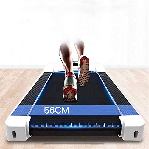 YZT QUEEN Cinta de Correr Plegable para el hogar, Cinta de Correr para Ejercicios silenciosos en Interiores Pantalla LCD Pendiente Fija 1-10Km / H, diseño de Bloqueo de Seguridad magnético