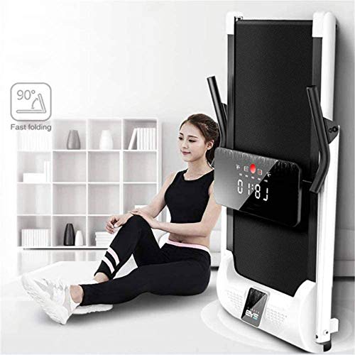 YZT QUEEN Cinta de Correr Plegable para el hogar, Cinta de Correr para Ejercicios silenciosos en Interiores Pantalla LCD Pendiente Fija 1-10Km / H, diseño de Bloqueo de Seguridad magnético YZT QUEEN Cinta de Correr Plegable para el hogar, Cinta de Correr para Ejercicios silenciosos en Interiores Pantalla LCD Pendiente Fija 1-10Km / H, diseño de Bloqueo de Seguridad magnético