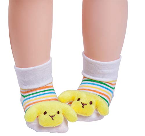 Z-Chen Pack de 6 Pares Calcetines Antideslizantes para Bebé, Set A, 0-9 Meses Z-Chen Pack de 6 Pares Calcetines Antideslizantes para Bebé, Set A, 0-9 Meses