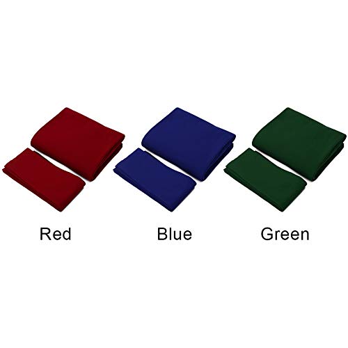 Zacha Billard Pool Mesa Cloth Professional Snooker 6 bandas duraderas 7 8 pies de fieltro, accesorios para jugar deportivo, juego de manta, hotel, club interior (8 patas), color azul Zacha Billard Pool Mesa Cloth Professional Snooker 6 bandas duraderas 7 8 pies de fieltro, accesorios para jugar deportivo, juego de manta, hotel, club interior (8 patas), color azul