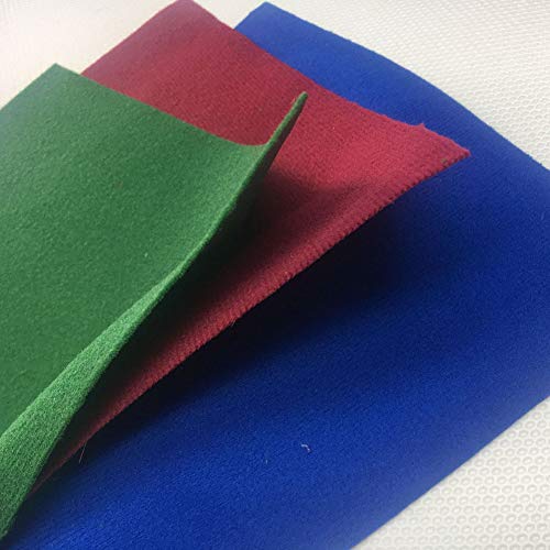 Zacha Billard Pool Mesa Cloth Professional Snooker 6 bandas duraderas 7 8 pies de fieltro, accesorios para jugar deportivo, juego de manta, hotel, club interior (8 patas), color azul Zacha Billard Pool Mesa Cloth Professional Snooker 6 bandas duraderas 7 8 pies de fieltro, accesorios para jugar deportivo, juego de manta, hotel, club interior (8 patas), color azul