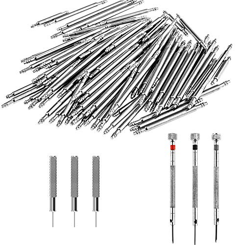 Zacro 151 Pcs Kit de Reparación de Relojes, con Herramientas de Reloj Barra de Resorte Profesional, con Abridor de Repara Pulsera de Reloj 52mm con Estuche Negro, Varios Accesorios,etc. Zacro 151 Pcs Kit de Reparación de Relojes, con Herramientas de Reloj Barra de Resorte Profesional, con Abridor de Repara Pulsera de Reloj 52mm con Estuche Negro, Varios Accesorios,etc.