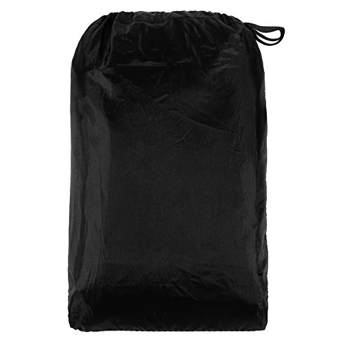 Zacro Funda para Moto/Cubierta de la Moto 190T Impermeable Cubierta Protectora UV los Agujeros del Acero Inoxidable al Aire Libre con el Bolso del Almacenaje (Negro) Zacro Funda para Moto/Cubierta de la Moto 190T Impermeable Cubierta Protectora UV los Agujeros del Acero Inoxidable al Aire Libre con el Bolso del Almacenaje (Negro)