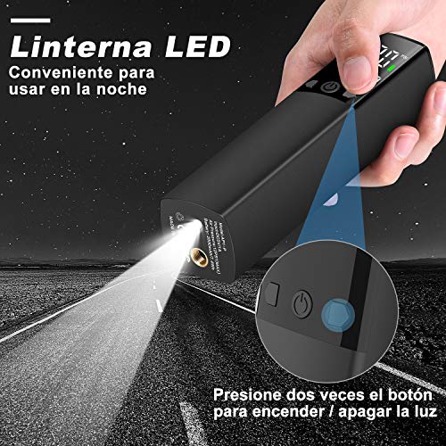 Zacro Inflador Balones AutomĂĄtico Bomba de Bola ElĂ©ctrica PortĂĄtil con Pantalla LCD + LED Luz + 7 Agujas + Pouch, Sports Ball Pump Inflator para FĂștbol, Baloncesto, Voleibol, Rugby, Anillo de NataciĂłn Zacro Inflador Balones AutomĂĄtico Bomba de Bola ElĂ©ctrica PortĂĄtil con Pantalla LCD + LED Luz + 7 Agujas + Pouch, Sports Ball Pump Inflator para FĂștbol, Baloncesto, Voleibol, Rugby, Anillo de NataciĂłn