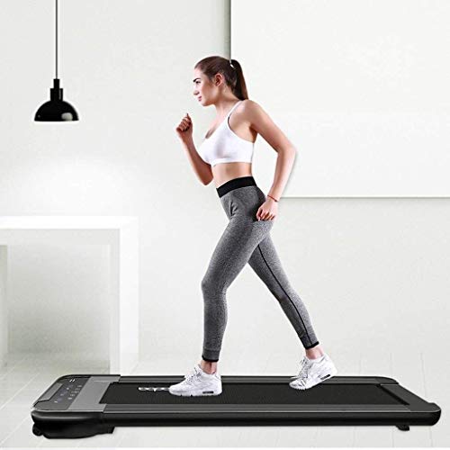 ZAIHW Tredmills for Ejecutar Cintas de Correr Cinta de Correr Plegable Bueno for/Casa Aptitud eléctrica compacta Ejercicio Corriente de la máquina con el Manillar de Seguridad y Pantalla LCD de fáci