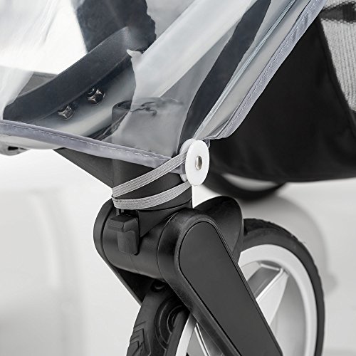 Zamboo - Protector de lluvia Universal para Silla de paseo - Burbuja de lluvia con ventana de contacto, buena circulación del aire, fácil montaje, sin PVC Zamboo - Protector de lluvia Universal para Silla de paseo - Burbuja de lluvia con ventana de contacto, buena circulación del aire, fácil montaje, sin PVC
