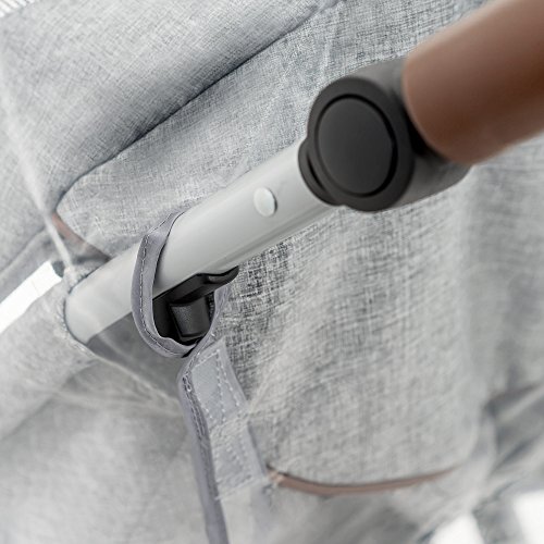 Zamboo - Protector de lluvia Universal para Silla de paseo - Burbuja de lluvia con ventana de contacto, buena circulación del aire, fácil montaje, sin PVC Zamboo - Protector de lluvia Universal para Silla de paseo - Burbuja de lluvia con ventana de contacto, buena circulación del aire, fácil montaje, sin PVC