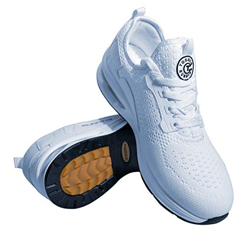 Zapatilla de Deporte con amortiguación de Aire para Calzado Deportivo Transpirable para Caminar para Hombres y Mujeres para Trotar Entrenamiento Deportivo en el Gimnasio