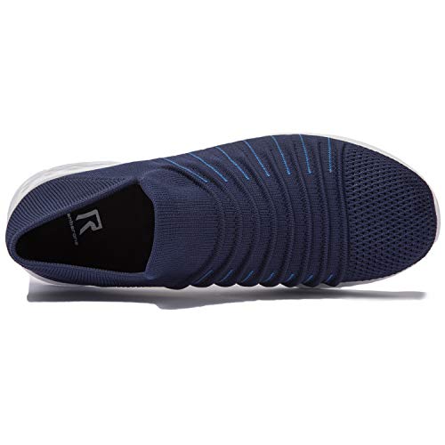 Zapatillas Casuales para Hombre Calzado Deportivo Bajas de Moda Sandalias de Verano Ligeras y Transpirables Azul 42