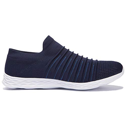 Zapatillas Casuales para Hombre Calzado Deportivo Bajas de Moda Sandalias de Verano Ligeras y Transpirables Azul 42 Zapatillas Casuales para Hombre Calzado Deportivo Bajas de Moda Sandalias de Verano Ligeras y Transpirables Azul 42