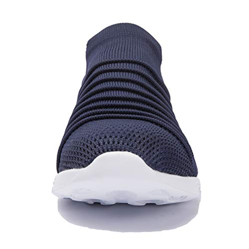 Zapatillas Casuales para Hombre Calzado Deportivo Bajas de Moda Sandalias de Verano Ligeras y Transpirables Azul 42 Zapatillas Casuales para Hombre Calzado Deportivo Bajas de Moda Sandalias de Verano Ligeras y Transpirables Azul 42