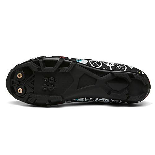 Zapatillas Ciclismo MTB para Hombre Mujer Zapatillas Bicicleta de Montaña Zapatillas Ciclismo Carretera Antideslizantes Respirables Zapatillas de Ciclismo