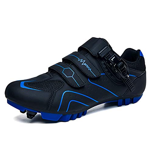 Zapatillas de Ciclismo MTB para Hombres Mujer Zapatillas Ciclismo Carretera Zapatillas de Bicicleta Antideslizantes Respirables Zapatillas de Ciclismo Montaña