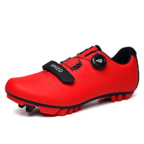 Zapatillas de Ciclismo MTB para Hombres Mujer Zapatillas De Bicicleta de Montaña Zapatillas Ciclismo Carretera Antideslizantes Respirables Calzado de Ciclismo