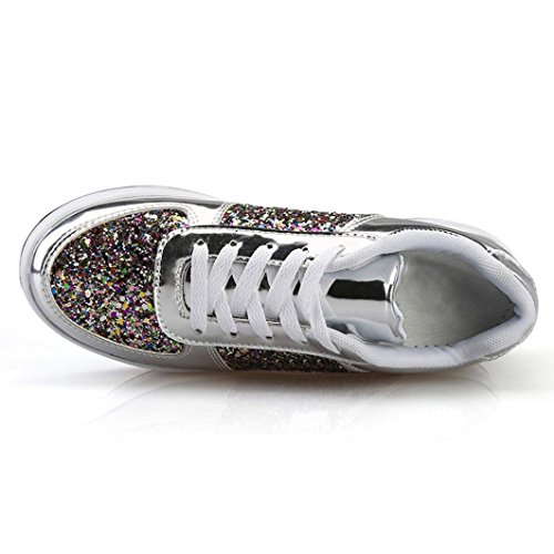 Zapatillas de deporte de mujer, Covermason Ladies Sequins Shake Sneakers Zapatillas de deporte de mujer, Covermason Ladies Sequins Shake Sneakers
