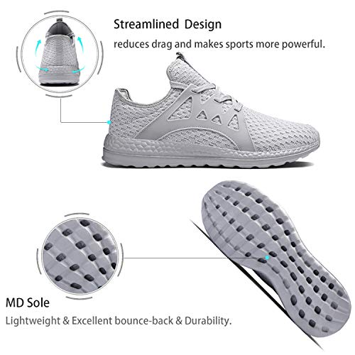 Zapatillas de Deporte Hombre Mujer Respirable para Correr Deportes Zapatos Running Calzado Deportivo de Exterior