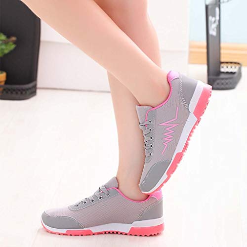 Zapatillas de Deporte Respirable para Correr Deportes Zapatos Running Cojines de Aire Calzado Mecedora Net para Estudiante Volar Zapatos Deportivas de Mujer Gimnasia Ligero Sneakers Atletismo riou Zapatillas de Deporte Respirable para Correr Deportes Zapatos Running Cojines de Aire Calzado Mecedora Net para Estudiante Volar Zapatos Deportivas de Mujer Gimnasia Ligero Sneakers Atletismo riou