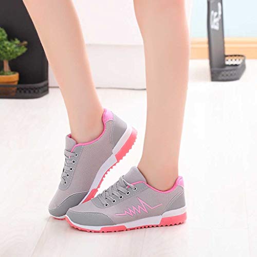 Zapatillas de Deporte Respirable para Correr Deportes Zapatos Running Cojines de Aire Calzado Mecedora Net para Estudiante Volar Zapatos Deportivas de Mujer Gimnasia Ligero Sneakers Atletismo riou Zapatillas de Deporte Respirable para Correr Deportes Zapatos Running Cojines de Aire Calzado Mecedora Net para Estudiante Volar Zapatos Deportivas de Mujer Gimnasia Ligero Sneakers Atletismo riou