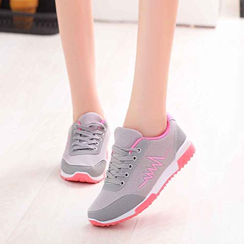 Zapatillas de Deporte Respirable para Correr Deportes Zapatos Running Cojines de Aire Calzado Mecedora Net para Estudiante Volar Zapatos Deportivas de Mujer Gimnasia Ligero Sneakers Atletismo riou Zapatillas de Deporte Respirable para Correr Deportes Zapatos Running Cojines de Aire Calzado Mecedora Net para Estudiante Volar Zapatos Deportivas de Mujer Gimnasia Ligero Sneakers Atletismo riou