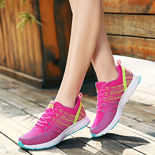 Zapatillas de Deporte Respirable para Correr Deportes Zapatos Running Cojines de Aire Calzado Mecedora Net para Estudiante Volar Zapatos Deportivas de Mujer Gimnasia Ligero Sneakers Atletismo riou Zapatillas de Deporte Respirable para Correr Deportes Zapatos Running Cojines de Aire Calzado Mecedora Net para Estudiante Volar Zapatos Deportivas de Mujer Gimnasia Ligero Sneakers Atletismo riou