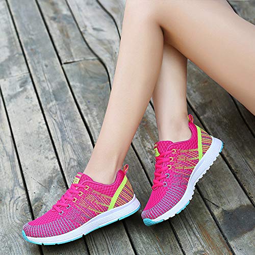 Zapatillas de Deporte Respirable para Correr Deportes Zapatos Running Cojines de Aire Calzado Mecedora Net para Estudiante Volar Zapatos Deportivas de Mujer Gimnasia Ligero Sneakers Atletismo riou Zapatillas de Deporte Respirable para Correr Deportes Zapatos Running Cojines de Aire Calzado Mecedora Net para Estudiante Volar Zapatos Deportivas de Mujer Gimnasia Ligero Sneakers Atletismo riou