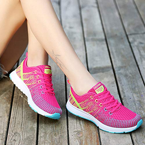 Zapatillas de Deporte Respirable para Correr Deportes Zapatos Running Cojines de Aire Calzado Mecedora Net para Estudiante Volar Zapatos Deportivas de Mujer Gimnasia Ligero Sneakers Atletismo riou Zapatillas de Deporte Respirable para Correr Deportes Zapatos Running Cojines de Aire Calzado Mecedora Net para Estudiante Volar Zapatos Deportivas de Mujer Gimnasia Ligero Sneakers Atletismo riou