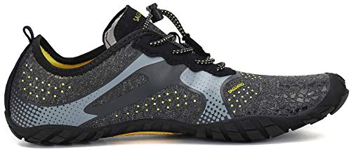 Zapatillas de Descalzo Hombre Mujer Escarpines de Deporte por la Gym Correr Playa Negro 43 Zapatillas de Descalzo Hombre Mujer Escarpines de Deporte por la Gym Correr Playa Negro 43