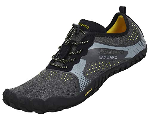 Zapatillas de Descalzo Hombre Mujer Escarpines de Deporte por la Gym Correr Playa Negro 43 Zapatillas de Descalzo Hombre Mujer Escarpines de Deporte por la Gym Correr Playa Negro 43