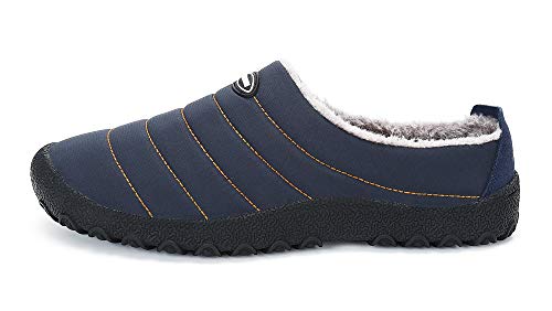 Zapatillas de Estar para Casa Hombre Mujer Invierno Calentitas Zapatillas de Deporte con Suela Antideslizante,Azul,41 Zapatillas de Estar para Casa Hombre Mujer Invierno Calentitas Zapatillas de Deporte con Suela Antideslizante,Azul,41