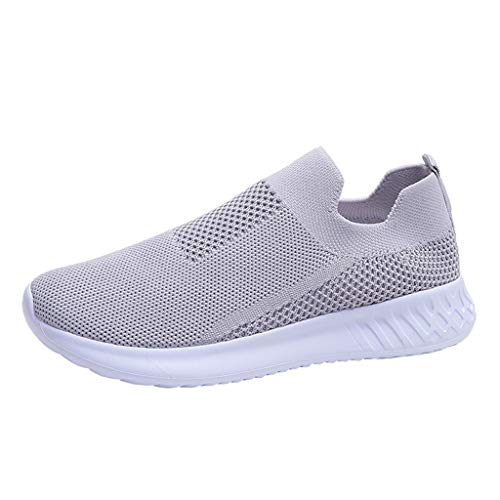 Zapatillas de Mujer Deportivas Running Verano 2020 PAOLIAN Zapatillas Mujer Deporte Fitness sin Cordones Baratas Zapatos de Mujer Caminar Trekking Vestir Cómodos Sneaker Transpirable