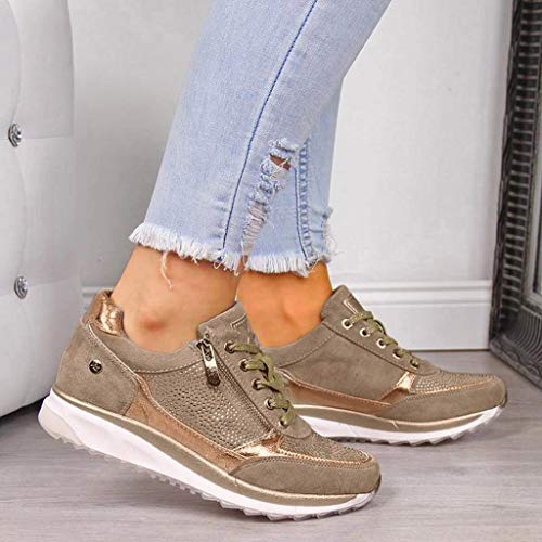 Zapatillas De Mujer Plataforma De CuñA Zapatos Casuales De Diamantes De ImitacióN De Plataforma Zapatillas con Cremallera Comodidad Antideslizante Zapatos De Trekking MontañIsmo Zapatos Al Aire Libre Zapatillas De Mujer Plataforma De CuñA Zapatos Casuales De Diamantes De ImitacióN De Plataforma Zapatillas con Cremallera Comodidad Antideslizante Zapatos De Trekking MontañIsmo Zapatos Al Aire Libre