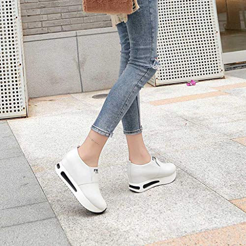 Zapatillas de Plataforma Cuña Deportivo para Mujer Primavera Verano PAOLIAN Zapatos Escolares Running Aire Libre Exterior Señora Casual Calzado Piel Sintético Chica Ddolescente EU 35-40 Zapatillas de Plataforma Cuña Deportivo para Mujer Primavera Verano PAOLIAN Zapatos Escolares Running Aire Libre Exterior Señora Casual Calzado Piel Sintético Chica Ddolescente EU 35-40