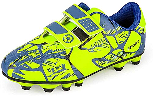 Zapatillas de Rugby Niño 30 FG Zapatillas de Fútbol Spike Libre Atletismo Zapatos de Entrenamiento Antideslizante Transpirable Césped Artificial Zapatillas de Correr Unisex-Niños Verde Zapatillas de Rugby Niño 30 FG Zapatillas de Fútbol Spike Libre Atletismo Zapatos de Entrenamiento Antideslizante Transpirable Césped Artificial Zapatillas de Correr Unisex-Niños Verde