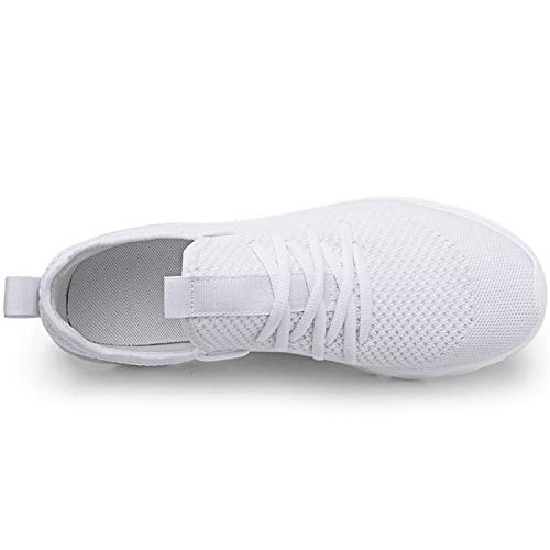 Zapatillas de Running para Hombre Casual Tenis Asfalto Zapatos Deporte Fitness Gym Correr Gimnasio Deportives Transpirables Seguridad Atlético Trekking Bambas Plataform Sneakers Blanco 42 EU Zapatillas de Running para Hombre Casual Tenis Asfalto Zapatos Deporte Fitness Gym Correr Gimnasio Deportives Transpirables Seguridad Atlético Trekking Bambas Plataform Sneakers Blanco 42 EU