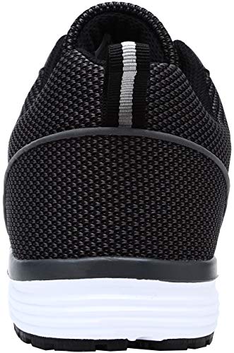 Zapatillas de Seguridad Hombre,LM170130 S1 SRC Zapatos de Trabajo Mujer con Punta de Acero Ultra Liviano Reflectivo Transpirable 38 EU,SRC Negro Zapatillas de Seguridad Hombre,LM170130 S1 SRC Zapatos de Trabajo Mujer con Punta de Acero Ultra Liviano Reflectivo Transpirable 38 EU,SRC Negro