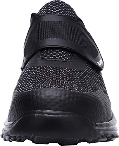 Zapatillas de Seguridad Hombre,LM180121 SBP Zapatos de Trabajo Mujer con Punta de Acero Ultra Liviano Reflectivo Transpirable 42.5 EU,Triple Negro Zapatillas de Seguridad Hombre,LM180121 SBP Zapatos de Trabajo Mujer con Punta de Acero Ultra Liviano Reflectivo Transpirable 42.5 EU,Triple Negro