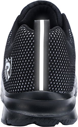 Zapatillas de Seguridad Mujer/Hombre DY-112, Zapatos de Trabajo con Punta de Acero Ultra Liviano Suave y cómodo Transpirable, Negro Blanco, 39 EU Zapatillas de Seguridad Mujer/Hombre DY-112, Zapatos de Trabajo con Punta de Acero Ultra Liviano Suave y cómodo Transpirable, Negro Blanco, 39 EU