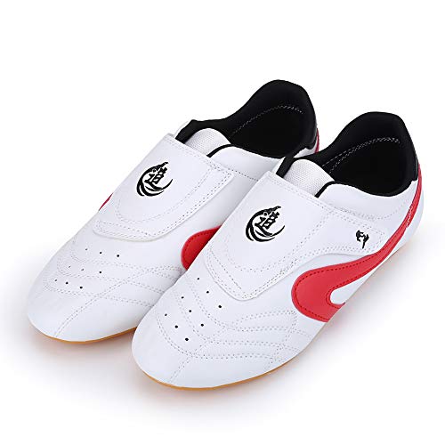 Zapatillas de Taekwondo Antideslizantes Zapatos de Artes Marciales ( tamaño : 39 )