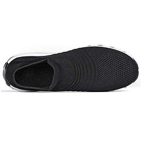 Zapatillas Deportivas de Mujer Zapatos Running Fitness Gym Outdoor Sneaker Casual Mesh Transpirable Comodas Calzado Negro-Blanca Talla 41 Zapatillas Deportivas de Mujer Zapatos Running Fitness Gym Outdoor Sneaker Casual Mesh Transpirable Comodas Calzado Negro-Blanca Talla 41