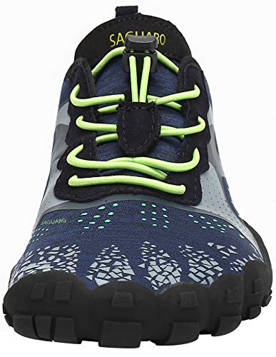 Zapatillas Deportivas Minimalistas Hombre Transpirable Zapatos de Agua para Nadar Yoga Surf Beach Azul 43