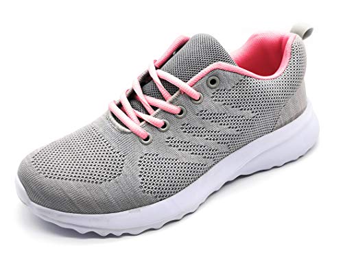 Zapatillas Deportivas para Mujer Transpirables Ligeras de Malla para Correr Caminar Trabajar