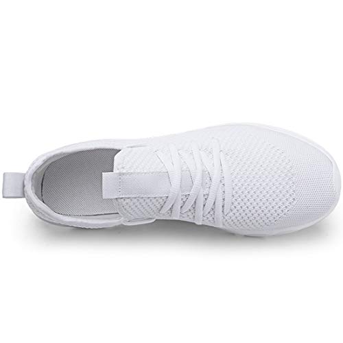 Zapatillas Deportivas Running de Mujer para Correr Asfalto Zapatos Gimnasia Deporte Fitness Casual Transpirables Seguridad con Cordones Atlético Gym Trekking Sneakers Plataform Calzado Blanco 37 EU Zapatillas Deportivas Running de Mujer para Correr Asfalto Zapatos Gimnasia Deporte Fitness Casual Transpirables Seguridad con Cordones Atlético Gym Trekking Sneakers Plataform Calzado Blanco 37 EU