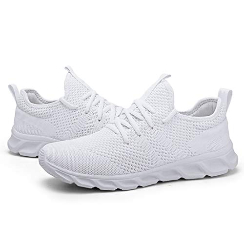 Zapatillas Deportivas Running de Mujer para Correr Asfalto Zapatos Gimnasia Deporte Fitness Casual Transpirables Seguridad con Cordones Atlético Gym Trekking Sneakers Plataform Calzado Blanco 37 EU Zapatillas Deportivas Running de Mujer para Correr Asfalto Zapatos Gimnasia Deporte Fitness Casual Transpirables Seguridad con Cordones Atlético Gym Trekking Sneakers Plataform Calzado Blanco 37 EU