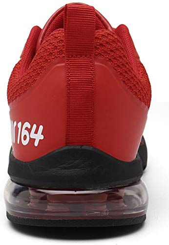 Zapatillas Fitness Hombre Aire Libre y Gimnasio Deporte Sneakers Casual Transpirables Zapatos Rojo 44 EU Zapatillas Fitness Hombre Aire Libre y Gimnasio Deporte Sneakers Casual Transpirables Zapatos Rojo 44 EU
