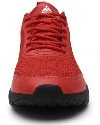 Zapatillas Fitness Hombre Aire Libre y Gimnasio Deporte Sneakers Casual Transpirables Zapatos Rojo 45 EU Zapatillas Fitness Hombre Aire Libre y Gimnasio Deporte Sneakers Casual Transpirables Zapatos Rojo 45 EU