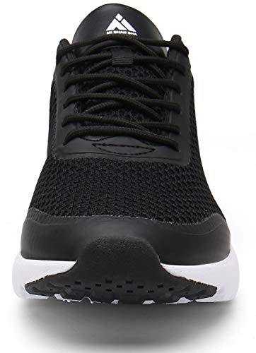 Zapatillas Fitness Hombre Aire Libre y Gimnasio Deporte Sneakers Casual Transpirables Zapatos St.1 Negro 43 EU