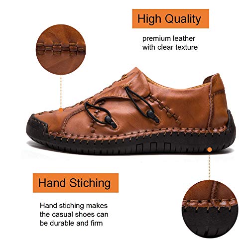 Zapatillas Hombre Cuero Zapatos Caballero Casuales Trabajo Ligeras Mocasines Ponerse Centavo Conducción Barco Vestido Formal Zapatillas Hombre Cuero Zapatos Caballero Casuales Trabajo Ligeras Mocasines Ponerse Centavo Conducción Barco Vestido Formal